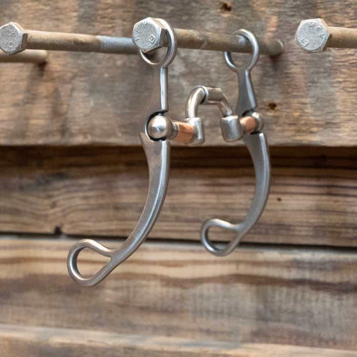 Kerry Kelley 65 Milkman Hinge Port Bit Tack - Bits Kerry Kelley