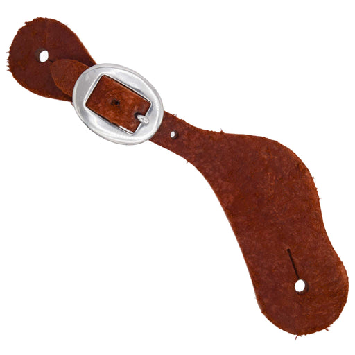 Teskey's Ladies Roughout Contour Spur Straps Tack - Spur Straps Teskey's