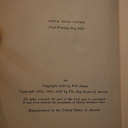 Will James "Horse I've Known" Book Collectibles WILL JAMES