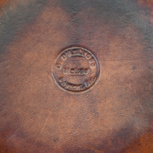 D'Ambrose Vintage Leather Tooled Canteen Collectibles Teskey's