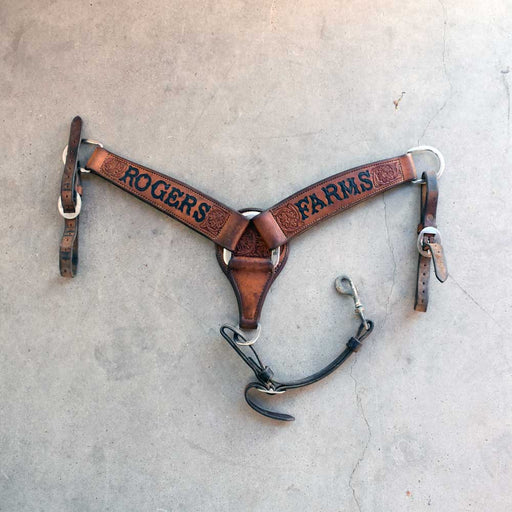 Used Rogers Farms Roping Breast Collar Heavy Duty Sale Barn Teskey's