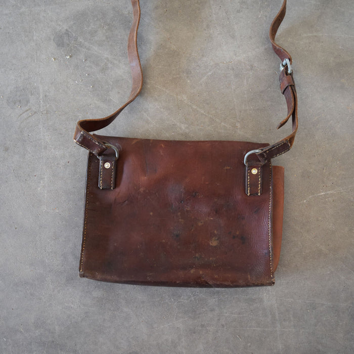 Used Vintage 1966 German Leather Saddle Bag Sale Barn Teskey's
