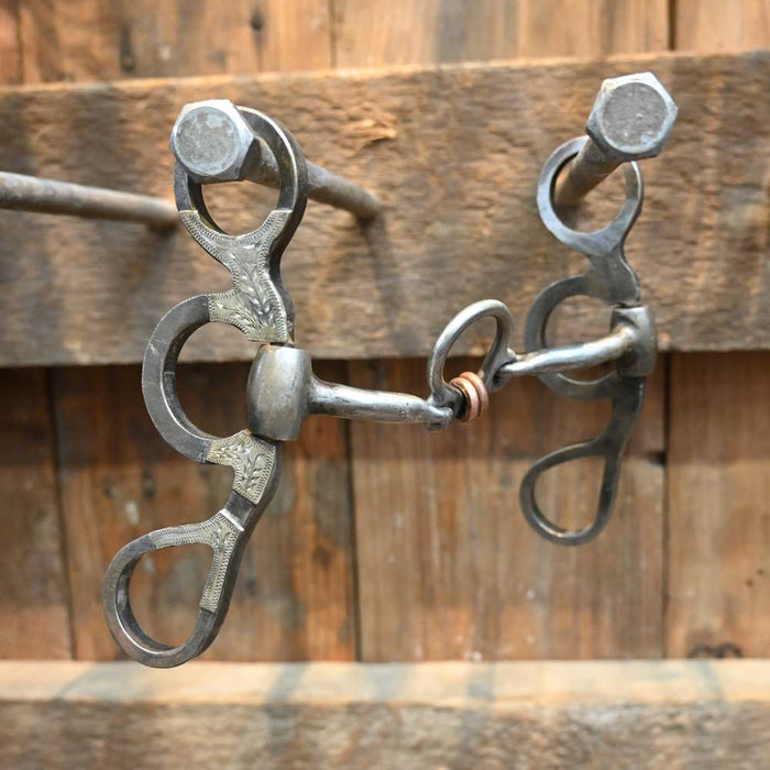 Damon Garren - 3 Piece Smooth Floating Port with Copper Rings Bit Tack - Bits Damon Garren