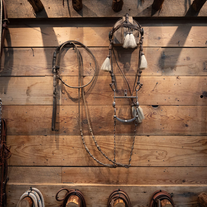 1920's Braided Leather & Horse Hair Rig Collectibles Vintage 1920's