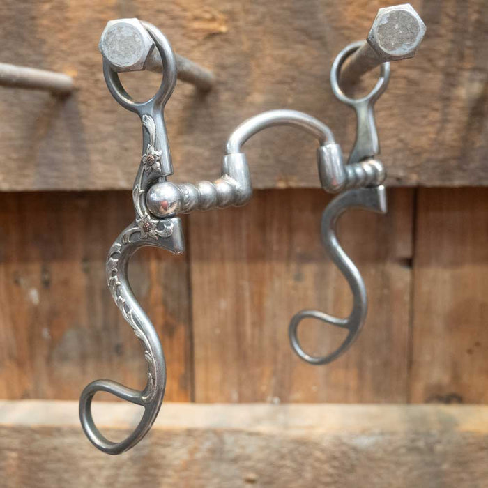 B. Anthony Silver Mounted Correction Tack - Bits Brandon Anthony