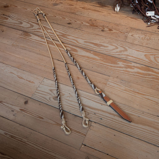 Handmade Rawhide & Hosehair Romel Reins Tack - Reins MISC