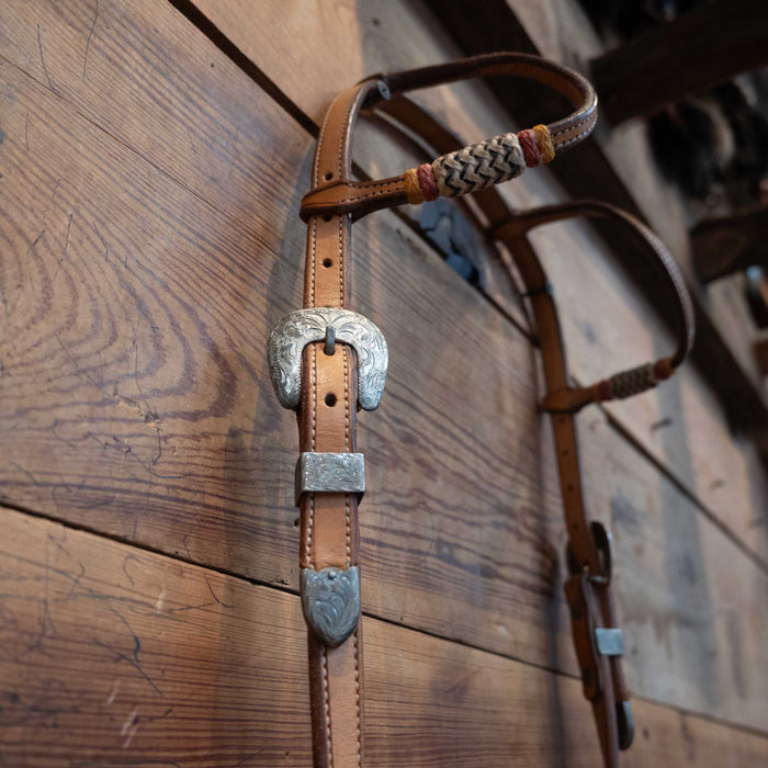 Lissett Rawhide Bosal w/ Double Ear Headstall Tack - Nosebands & Tie Downs Michelle Lissette