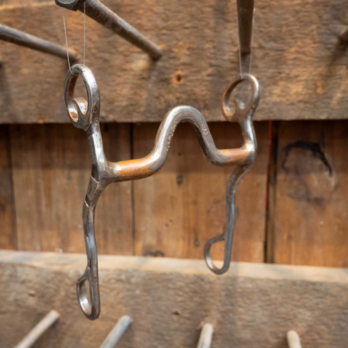 P. Vaughn Mounted Port w/Copper Bars Tack - Bits Pat Vaughn