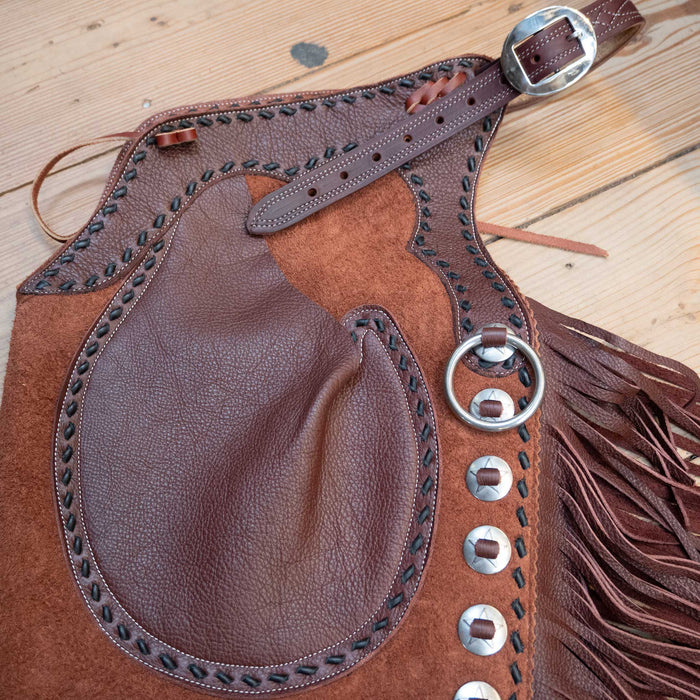 Teskey's "101" Medium Stepthrough Cowboy Chaps Tack - Chaps & Chinks Teskey's