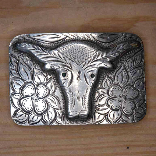 Vintage Silver Belt Buckle ACCESSORIES - Additional Accessories - Buckles Vintage Silver