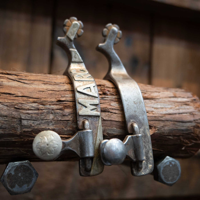 Handmade "SAM" Youth Silver Mounted Spurs Tack - Spurs MISC