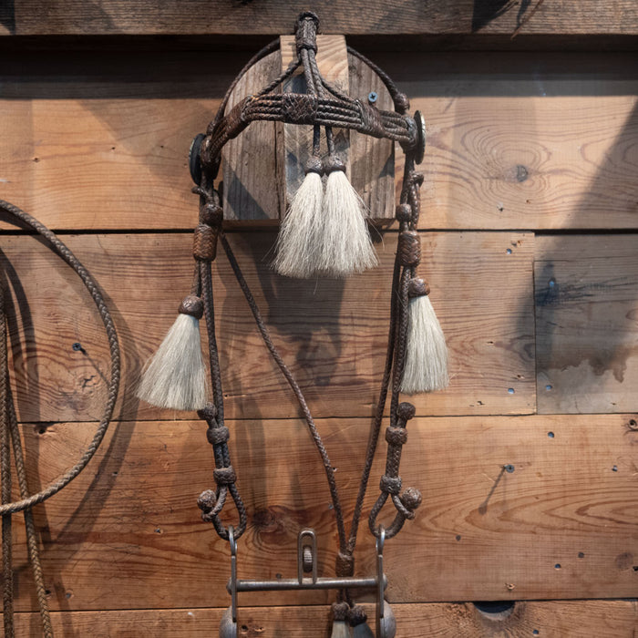 1920's Braided Leather & Horse Hair Rig Collectibles Vintage 1920's