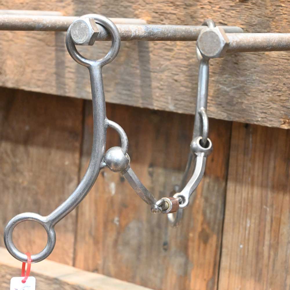 Flaharty - Regular Fat Betty  - Hex 3 Piece Dogbone Roller  FH524 Tack - Bits, Spurs & Curbs - Bits Flaharty   