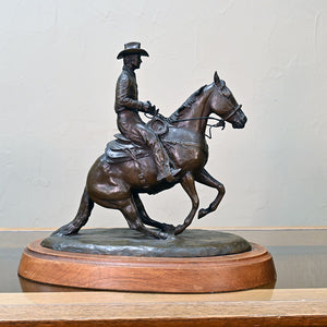 Mehl Lawson "77 Run" Original Sculpture Collectibles Mehl Lawson