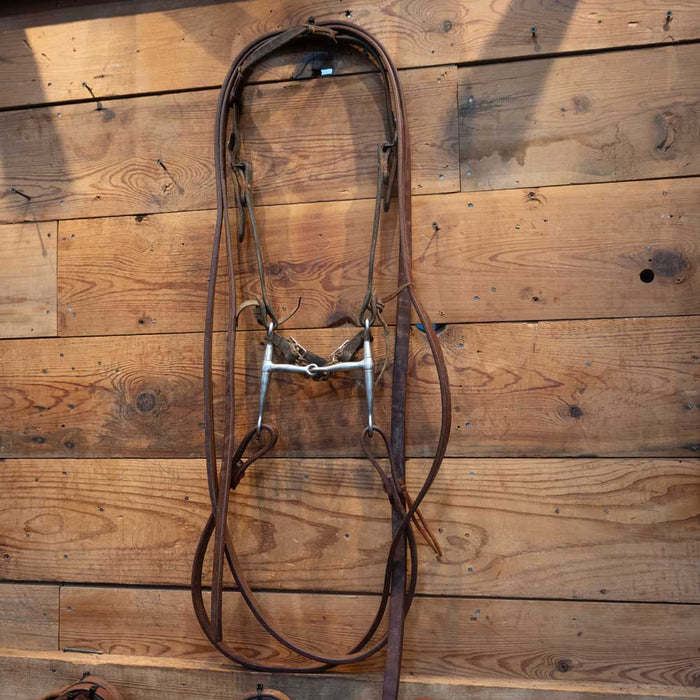 Tom Thumb Snaffle Bit Bridle Rig Sale Barn MISC