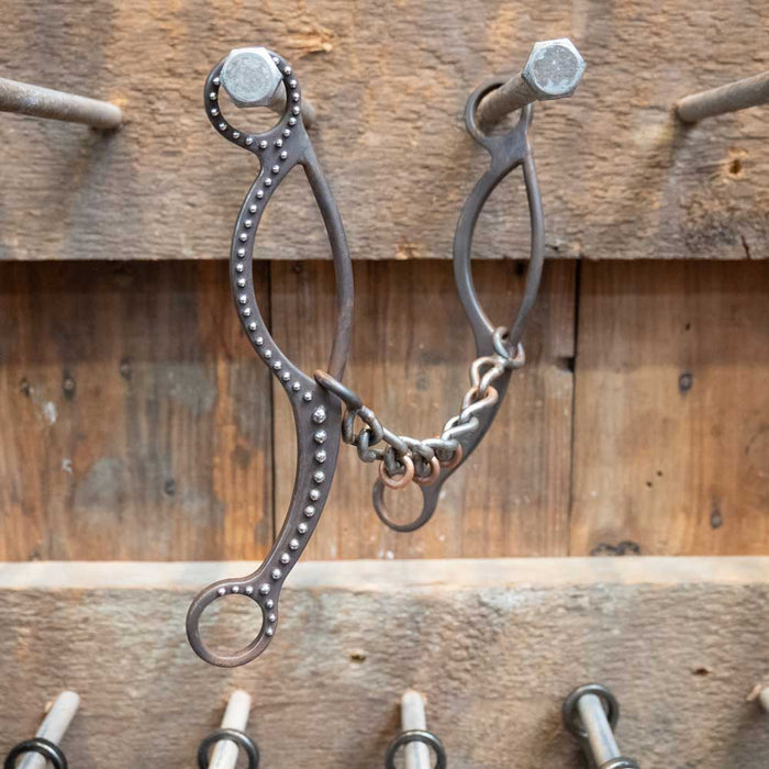 Gordy Alderson Chain Gag Bit w/Rings Tack - Bits Gordy Alderson