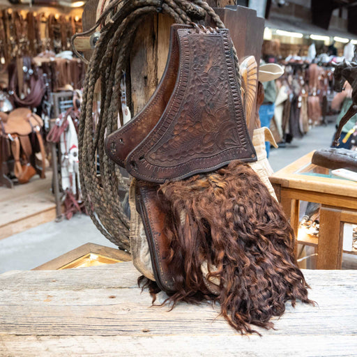 Early 1930's Tooled Woolies Saddle Bags Collectibles Ace Nelson Grace Ida.