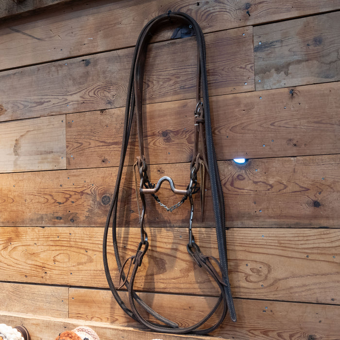 J Vaughan Silver Mounted Port Bridle Rig
