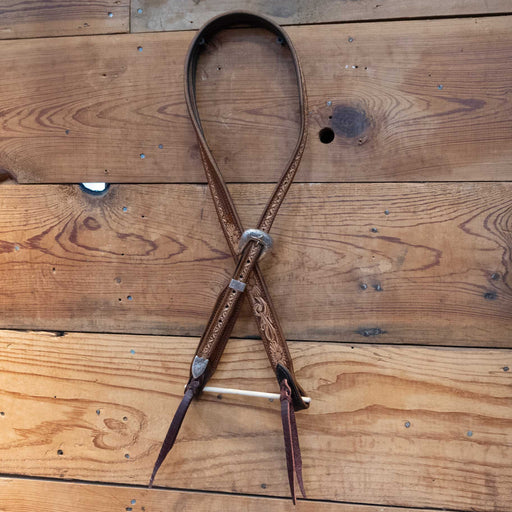 Randall Top Shelf Tooled Split Ear w/Sunset Trails 10K Buckle Tack - Headstalls Randall Top Shelf