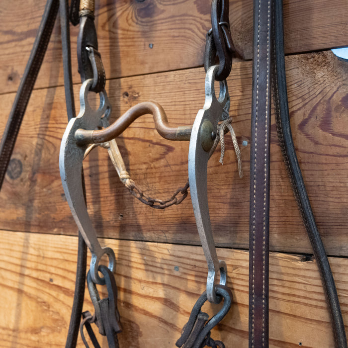 Copper Port Grazing Bridle Rig