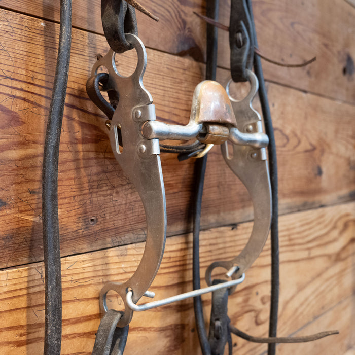 Copper Hooded Port w/ Roller Bit Bridle Rig