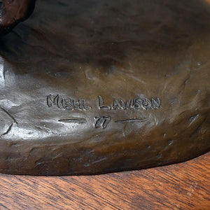 Mehl Lawson "77 Run" Original Sculpture Collectibles Mehl Lawson