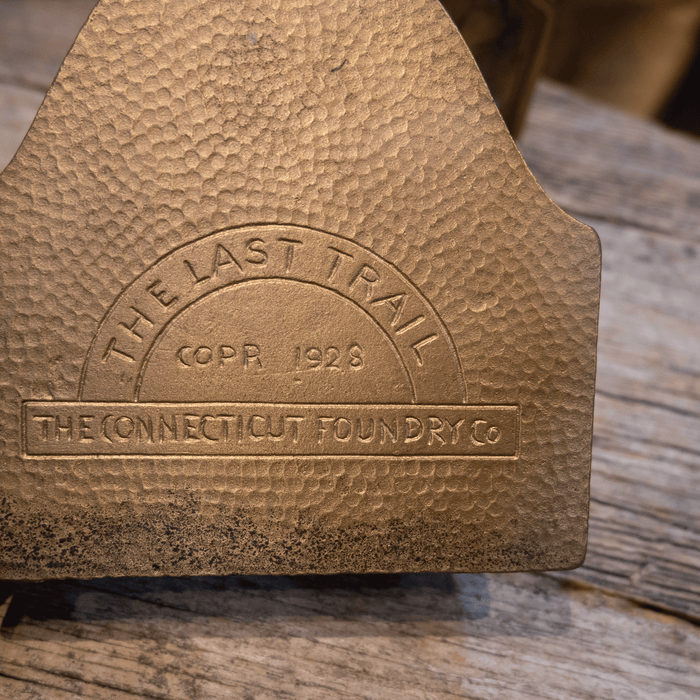 Vintage End of Trail Bookends
