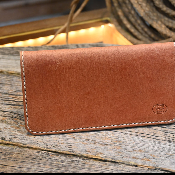 Craig Lewis Leather Checkbook Cover MEN - Accessories - Wallets & Money Clips Craig Lewis
