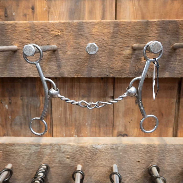 Flaharty Lil' Betty twisted 3 piece Chain Tack - Bits Flaharty