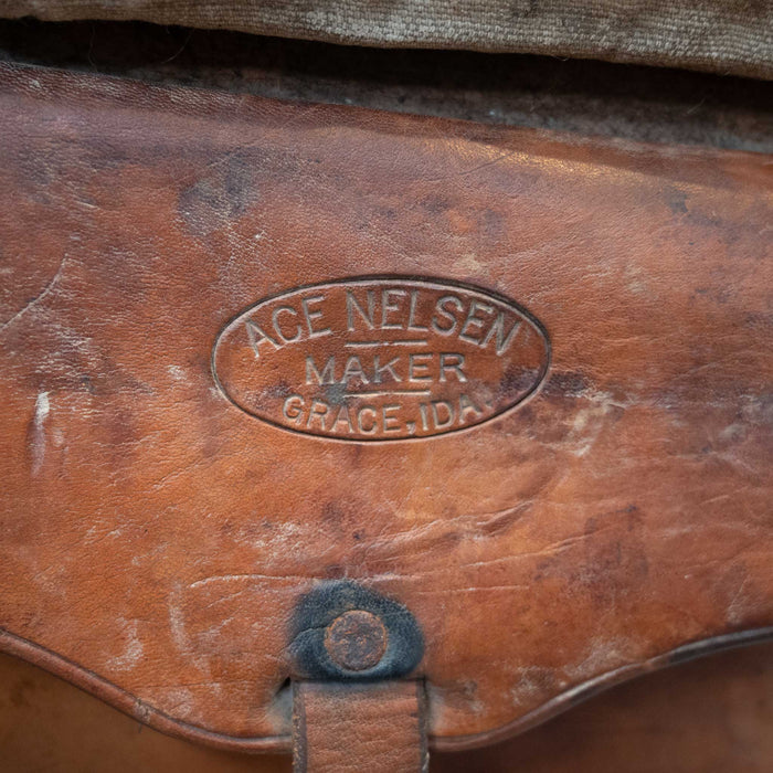 Early 1930's Tooled Woolies Saddle Bags Collectibles Ace Nelson Grace Ida.