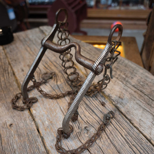 Vintage Spanish Style Silver Inlayed Bit Tack - Rigs MISC