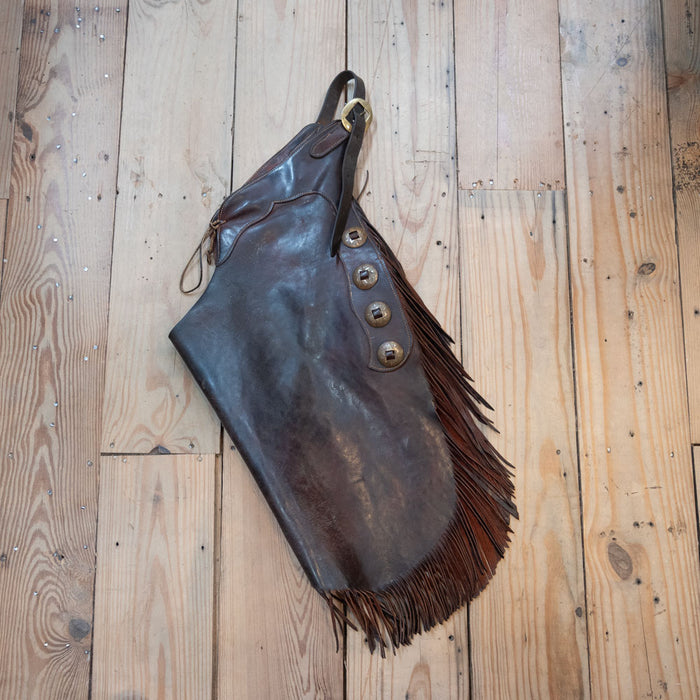 Used Smooth Leather Bob Marrs Chinks Tack - Chaps & Chinks Bob Marrs
