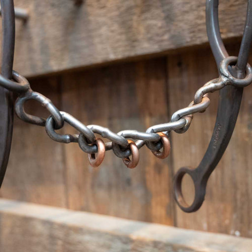 Gordy Alderson Chain Gag Bit w/Rings Tack - Bits Gordy Alderson