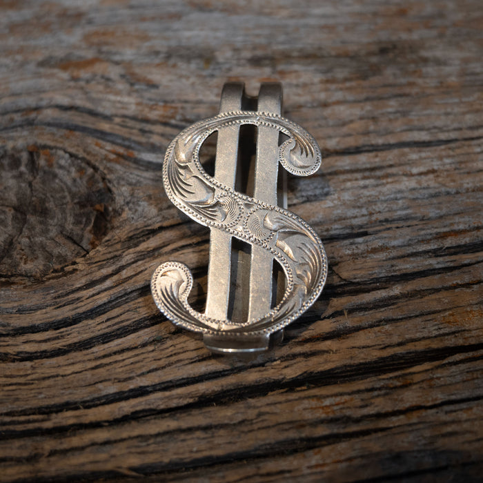 Sterling Silver VOGHT $ Money Clip 1857