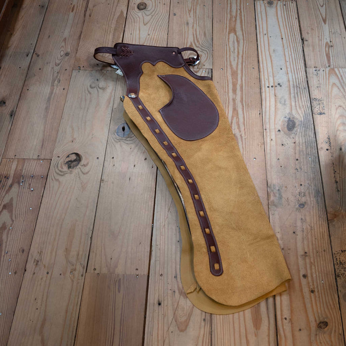 Teskey's Medium Double Pockets Shotgun Chaps Tack - Chaps & Chinks Teskeys