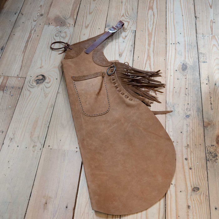 Smooth Leather Stepthrough Chaps Tack - Chaps & Chinks MISC