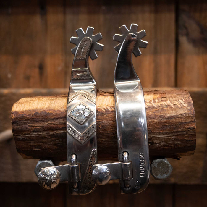 Ryan Edmond Silver Mounted Spurs 1311