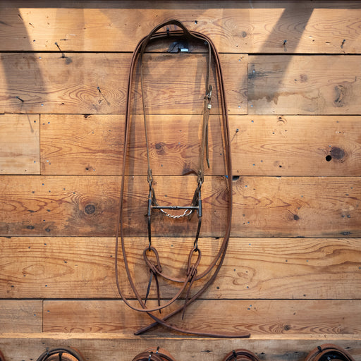 Mechanical Shanked Snaffle Bridle Rig Sale Barn MISC