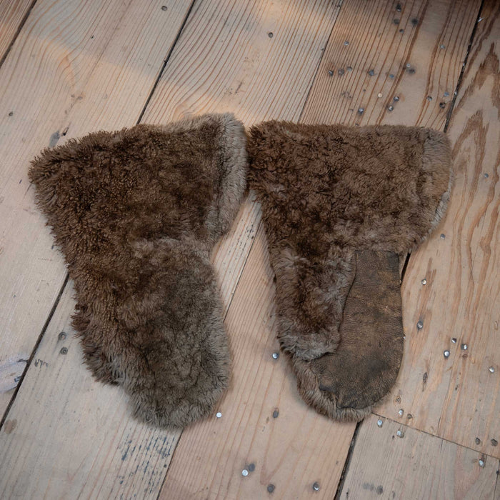 Early 1970's Beaver Fur Gloves Collectibles MISC