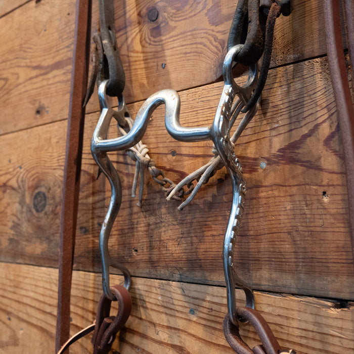 Kamphaus Silver Mounted Port Bridle Rig Tack - Rigs Kamphaus