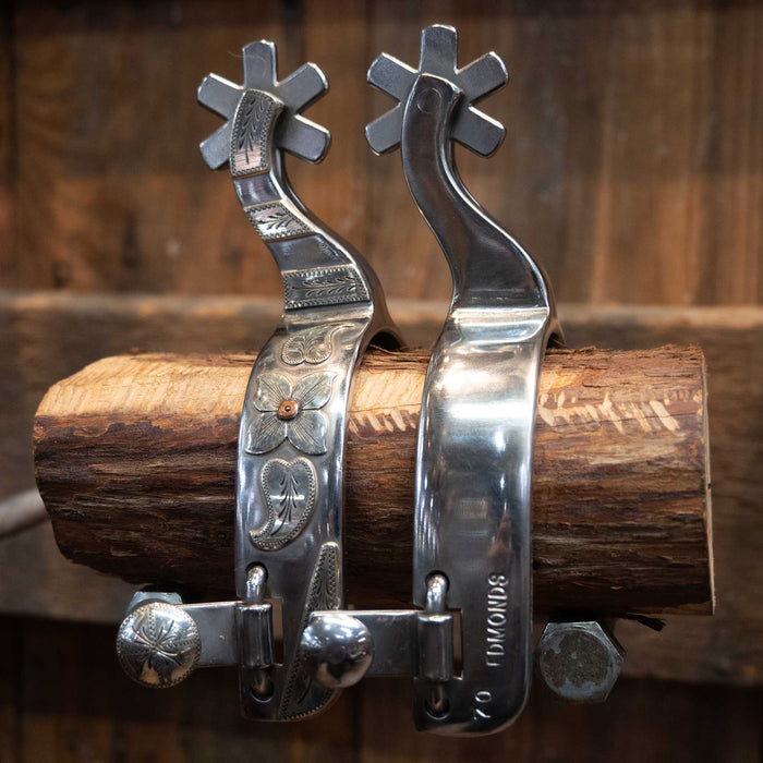 Ryan Edmond Silver Mounted Spurs 1312