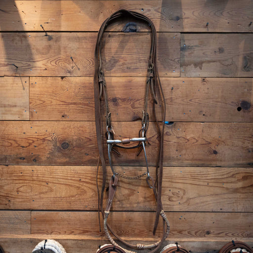Mullen w/ Copper Roller Bridle Rig Sale Barn MISC