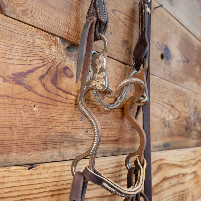 Morgan Ported Chain Single Ear Rig Tack - Rigs Morgan