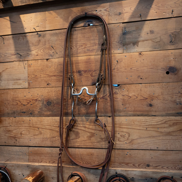 Kamphaus Silver Mounted Port Bridle Rig Tack - Rigs Kamphaus