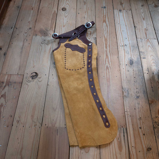 Teskey's Medium Double Pockets Shotgun Chaps Tack - Chaps & Chinks Teskeys
