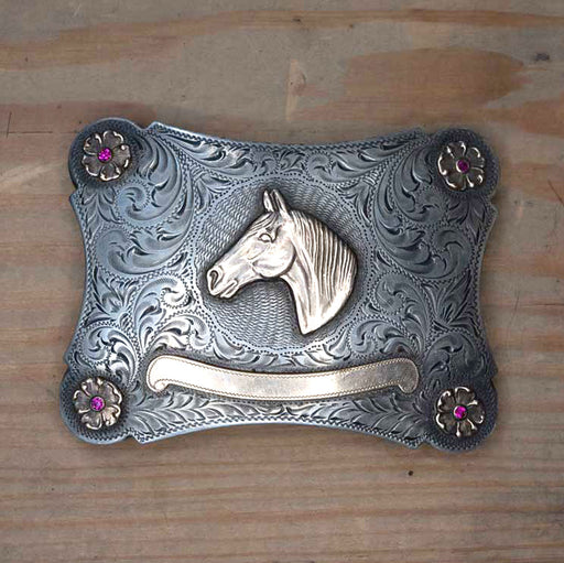 Vintage Handmade by HL Western Belt Buckle _CA282 ACCESSORIES - Additional Accessories - Buckles MISC
