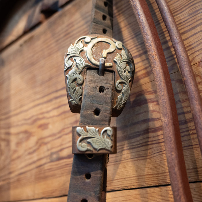 Kamphaus Silver Mounted Port Bridle Rig Tack - Rigs Kamphaus