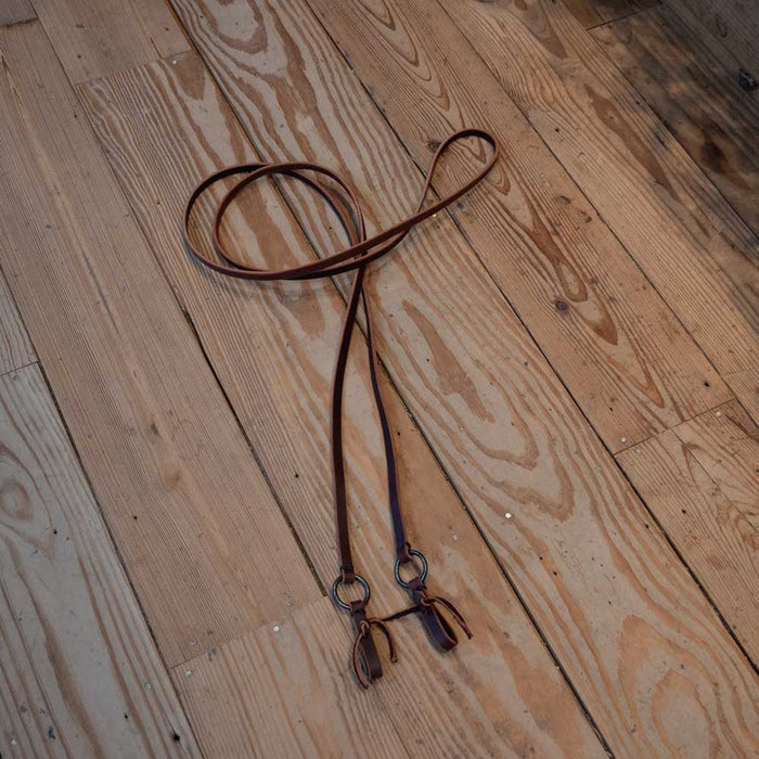 Keegan Perez Leather Roping Reins