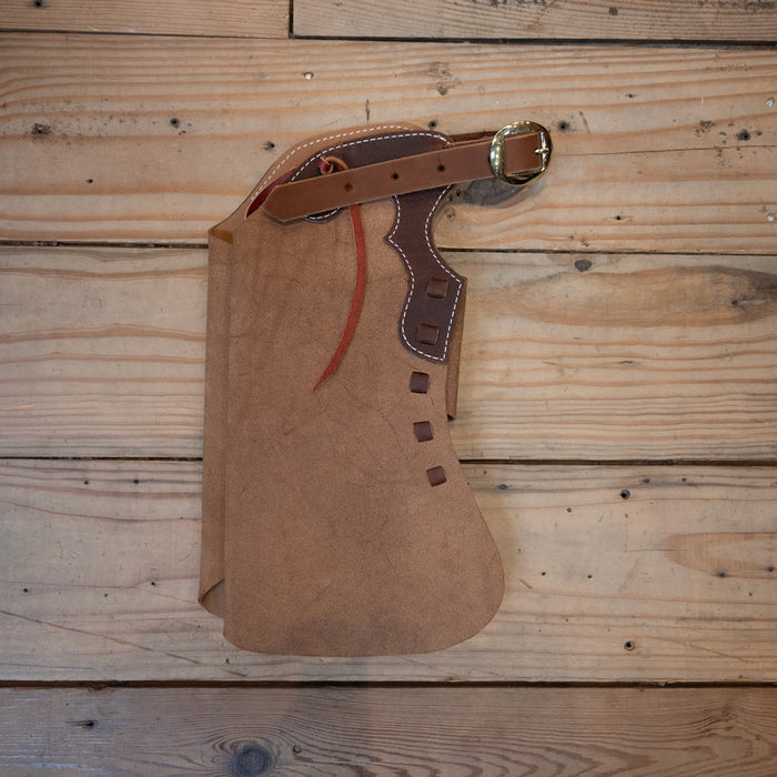 Kid's Brown Roughout Chaps Tack - Chaps & Chinks WLC