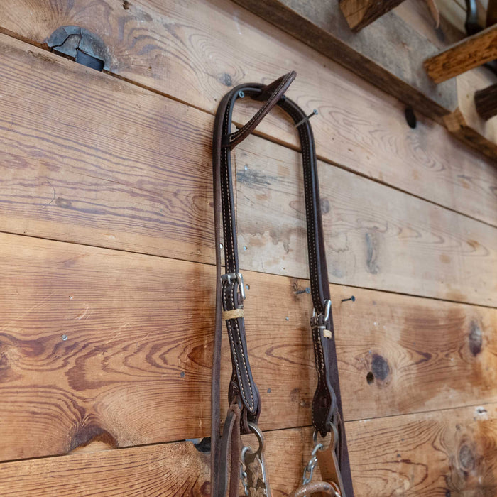 Morgan Ported Chain Single Ear Rig Tack - Rigs Morgan